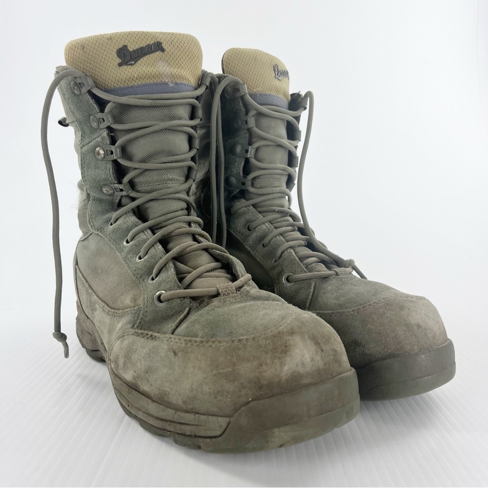 Danner Tanicus Sage Green Tactical Waterproof Army Boots Shoes AS IS